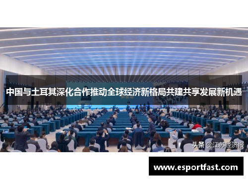中国与土耳其深化合作推动全球经济新格局共建共享发展新机遇